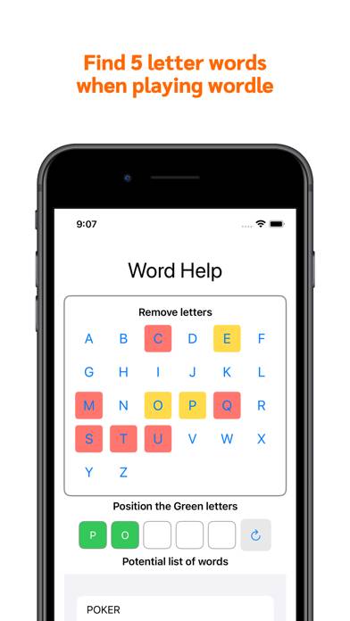 Word Help App screenshot #2