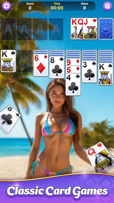 Solitaire schermata del gioco