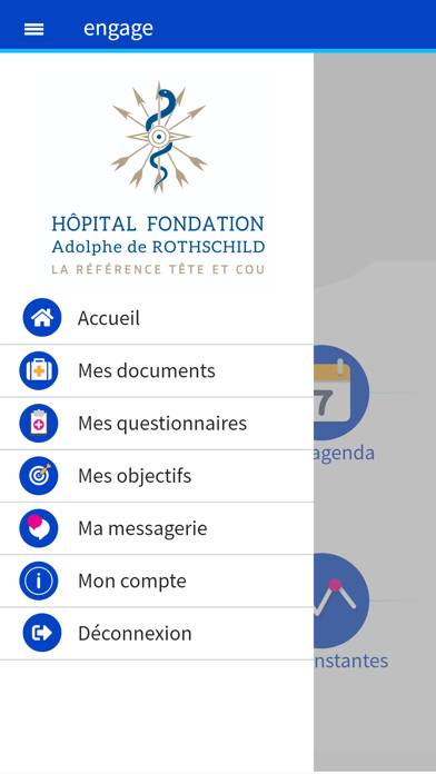 MonHFAR Capture d'écran de l'application