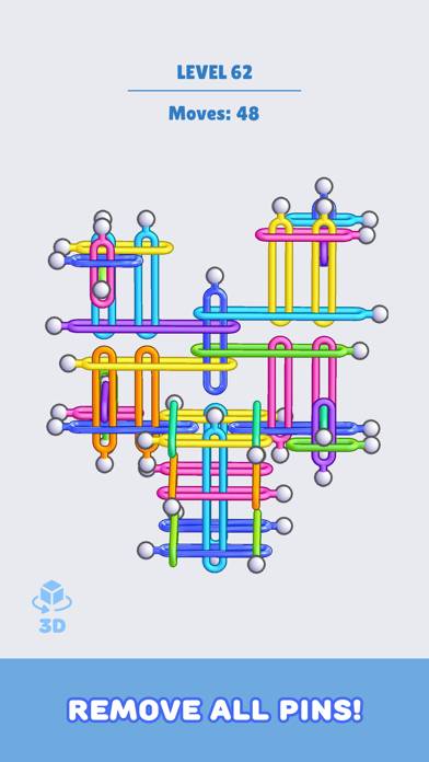 Pin Out Master: Tap Away Game Spiel-Screenshot