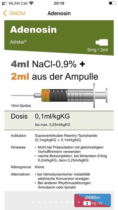 GNOM beim Kindernotfall App-Screenshot