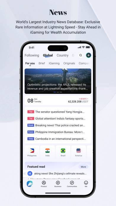 PASA App skärmdump