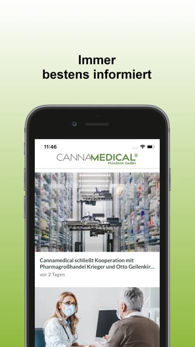 Cannamedical App-Screenshot