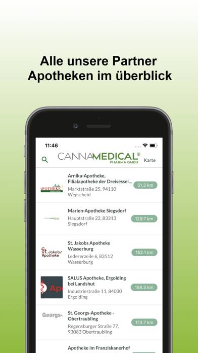 Cannamedical App-Screenshot