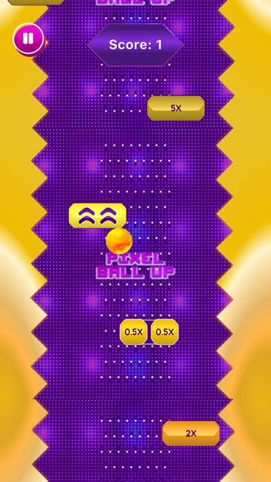 Pixel-Ball Up Captura de pantalla de la aplicación #6