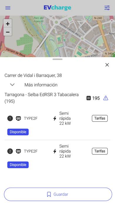 EVcharge captura de pantalla