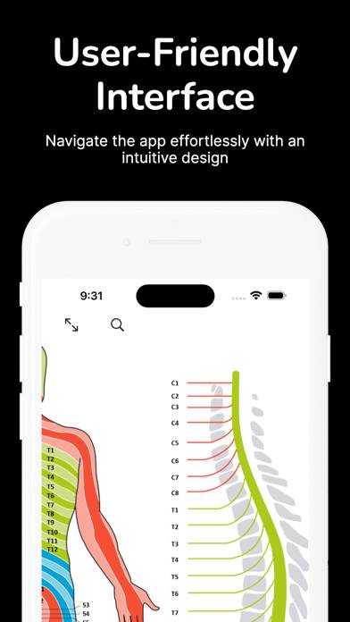 Dermatome Map and Tuning Fork App-Screenshot