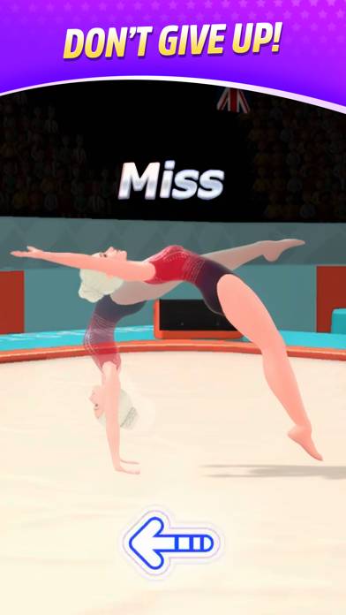 Gymnastics Dream capture d'écran du jeu