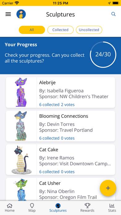 Coraline's Curious Cat Trail App screenshot