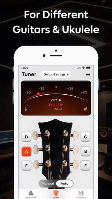 Guitar Tuner: Simply Tune App Schermata dell'app #2