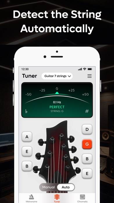 Guitar Tuner: Simply Tune App Schermata dell'app #3