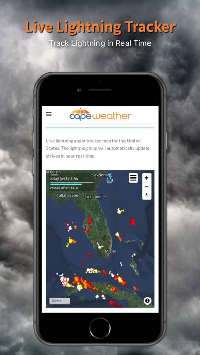 Cape Weather App screenshot