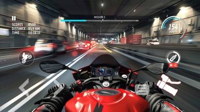 Traffic Bike: Driving City 3D Capture d'écran de l'application #6