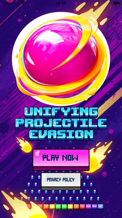 Unifying Projectile Evasion Spiel-Screenshot