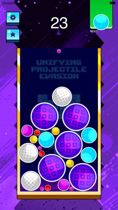 Unifying Projectile Evasion Spiel-Screenshot