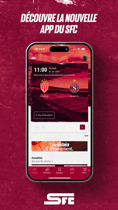 Servette Football Club App screenshot #1