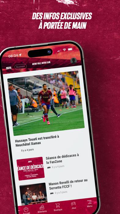 Servette Football Club App screenshot #3