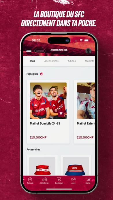 Servette Football Club App screenshot #4