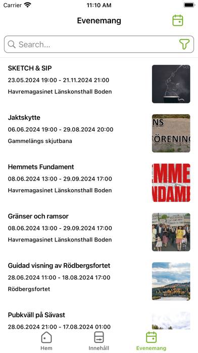 Mitt Boden App screenshot