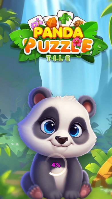 Bamboo Tiles: Puzzle Panda Bildschirmfoto
