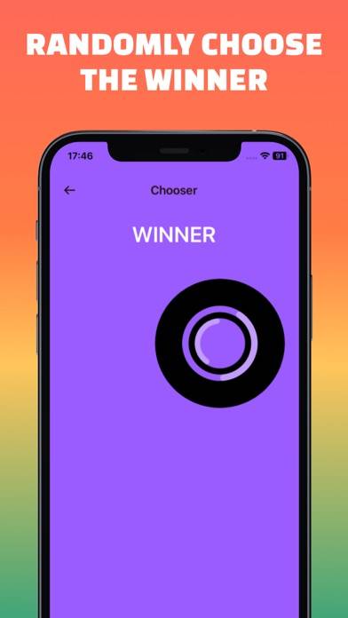 Spin the Wheel: Finger Chooser App screenshot #2