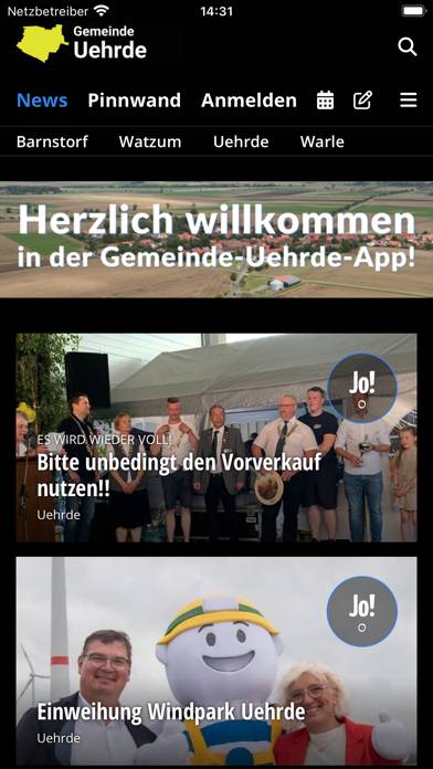 Gemeinde Uehrde App-Screenshot #3