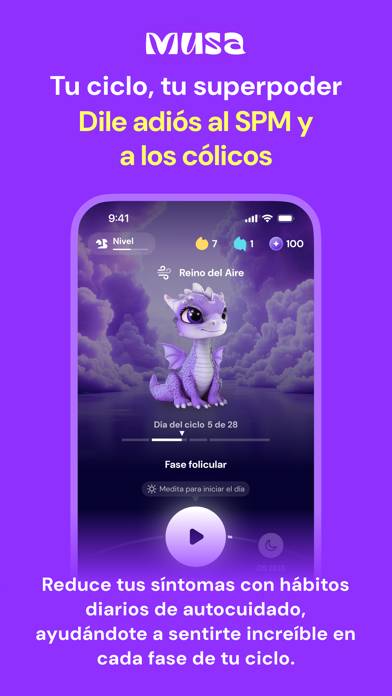 Musa: libera tu poder cíclico Captura de pantalla de la aplicación