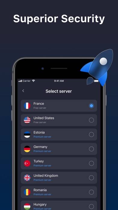 Fly VPN App-Screenshot #2