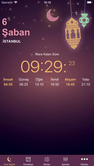 İmsakiye: Ramazan 2024 Uygulama ekran görüntüsü #2