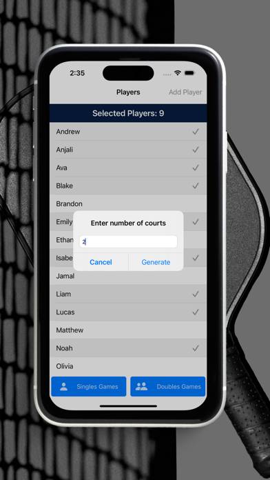 Pickleball Match Maker App screenshot #3