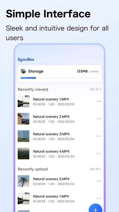 SyncBox App screenshot