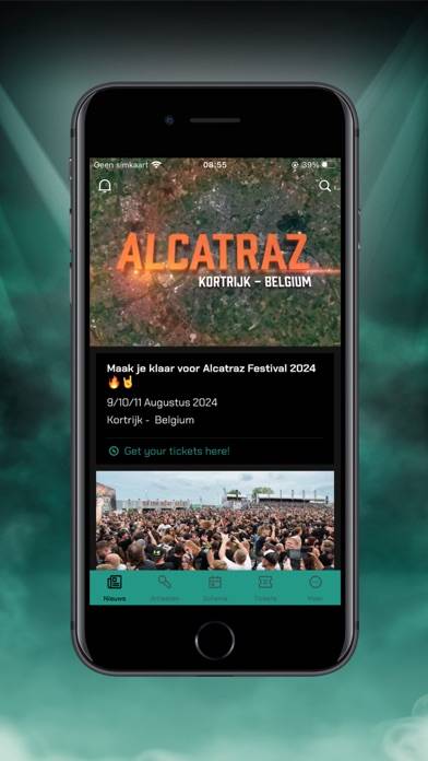 Alcatraz Festival App screenshot #2