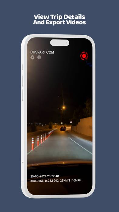 Cuspart: Dash Cam App screenshot