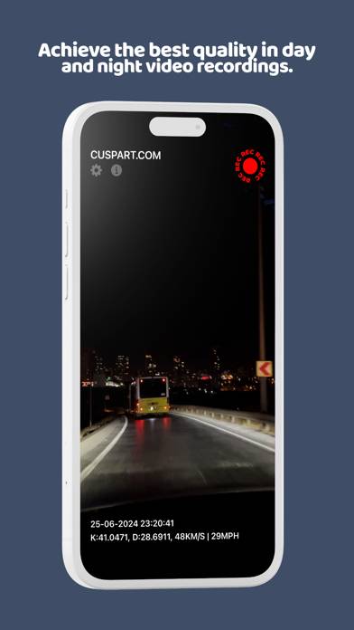 Cuspart: Dash Cam App screenshot