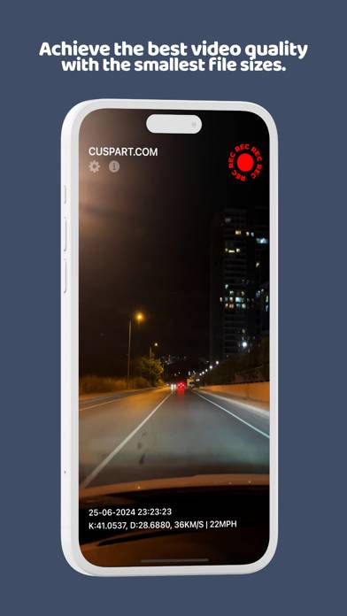 Cuspart: Dash Cam App screenshot