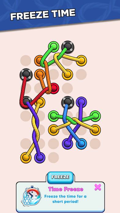 Twisted Ropes: Untangle 3D schermata del gioco