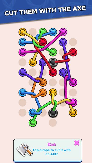 Twisted Ropes: Untangle 3D schermata del gioco