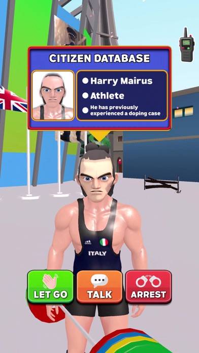 Athletics Police: Paris Duty App screenshot #2