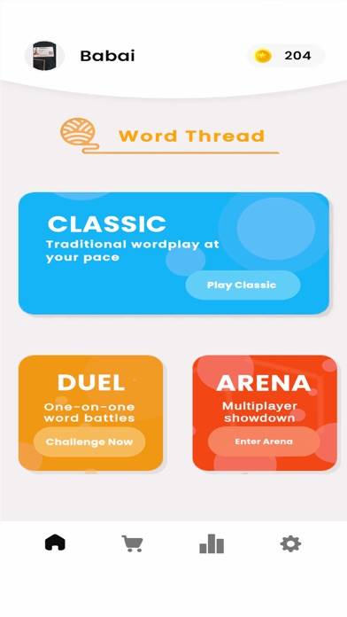 Word Thread game screenshot