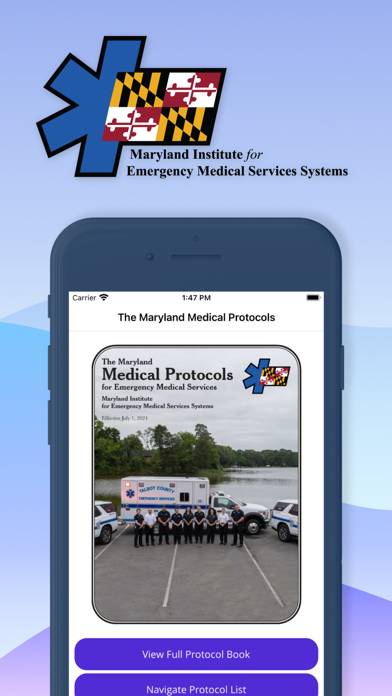 MD Medical Protocols for EMS screenshot