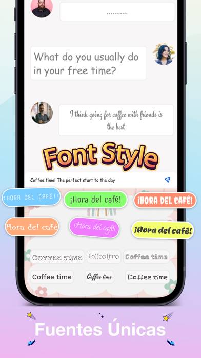 Magifont: Facemoji & Fonts App screenshot