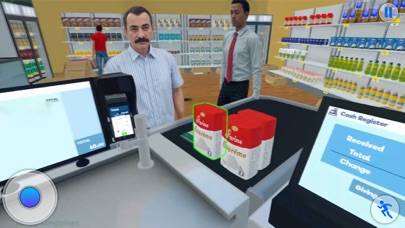 Supermarket Store Manager Sim captura de pantalla