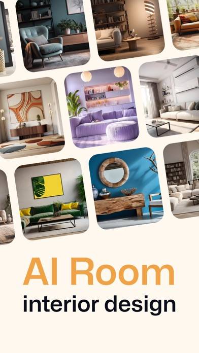 AI Room Interior Design & Home immagine dello schermo