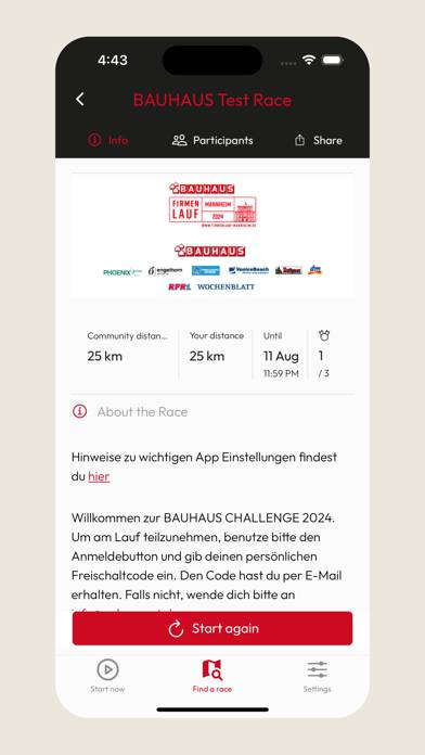 Bcce App skärmdump