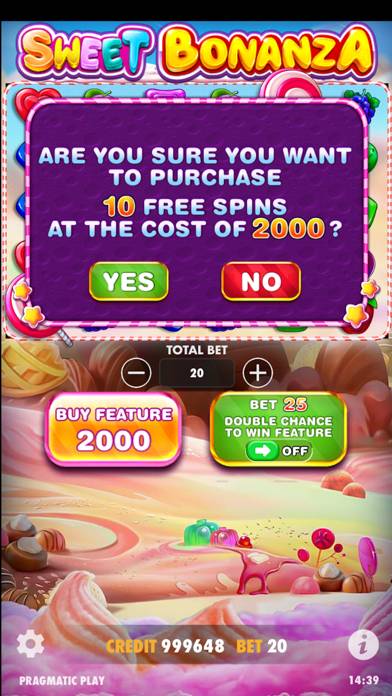 Sweet Bonanza Slot Schermata dell'app #5