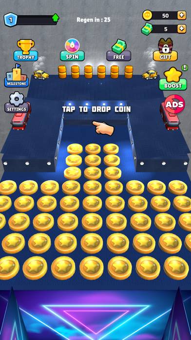 Coin Party Pusher captura de pantalla