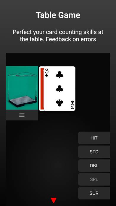 Blackjack Card Counting Pro Capture d'écran de l'application #2