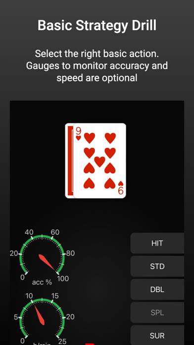 Blackjack Card Counting Pro Capture d'écran de l'application #4