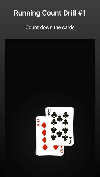 Blackjack Card Counting Pro Capture d'écran de l'application #5