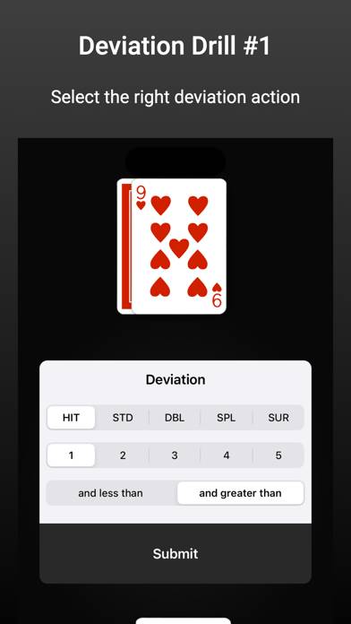 Blackjack Card Counting Pro Capture d'écran de l'application #6